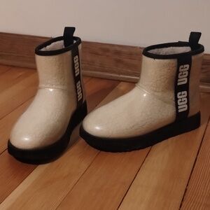 Ugg classic clear mini, size 38, cream